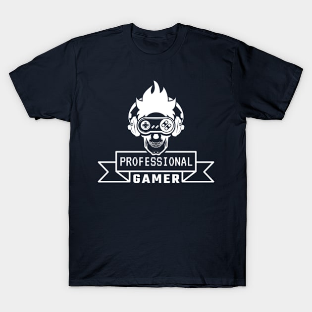 Professional Gamer T-Shirt by AdultSh*t